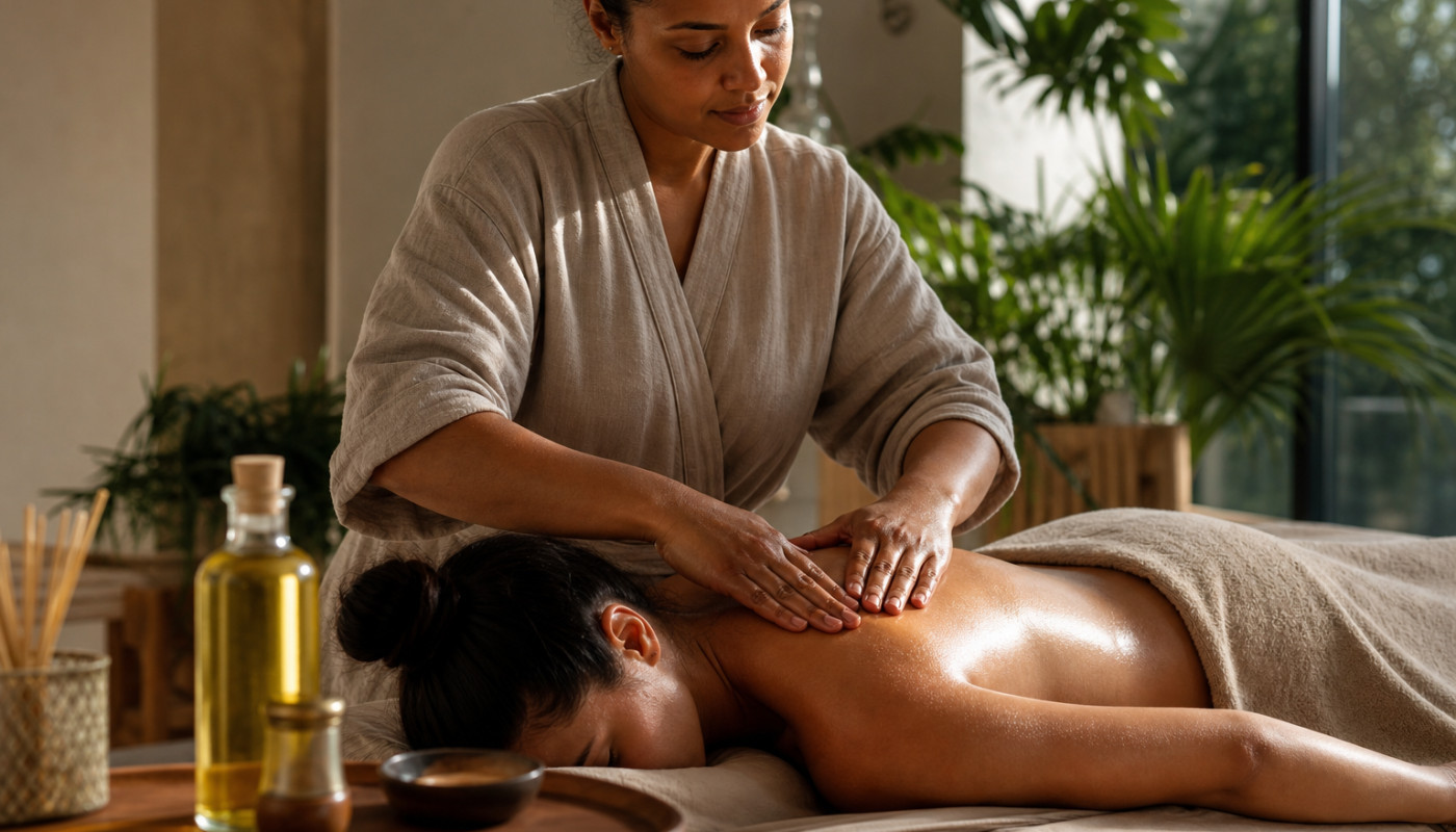 Explorer les techniques de massage pour maximiser les effets des huiles végétales